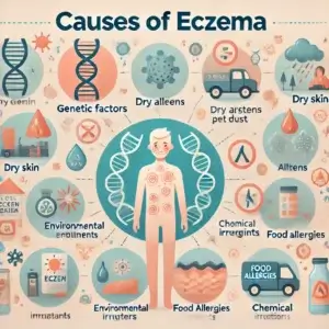What causes eczema?