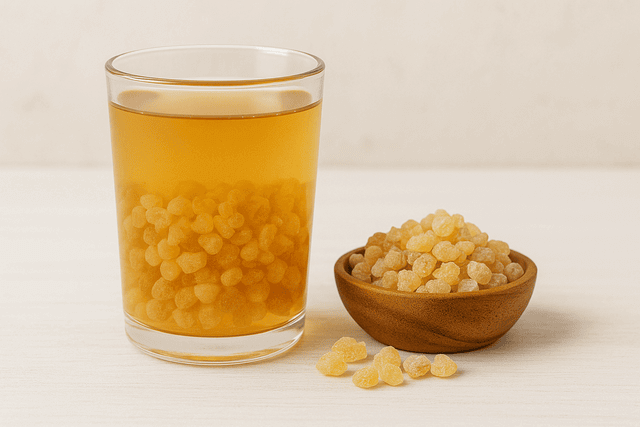 شرب منقوع اللبان على الريق