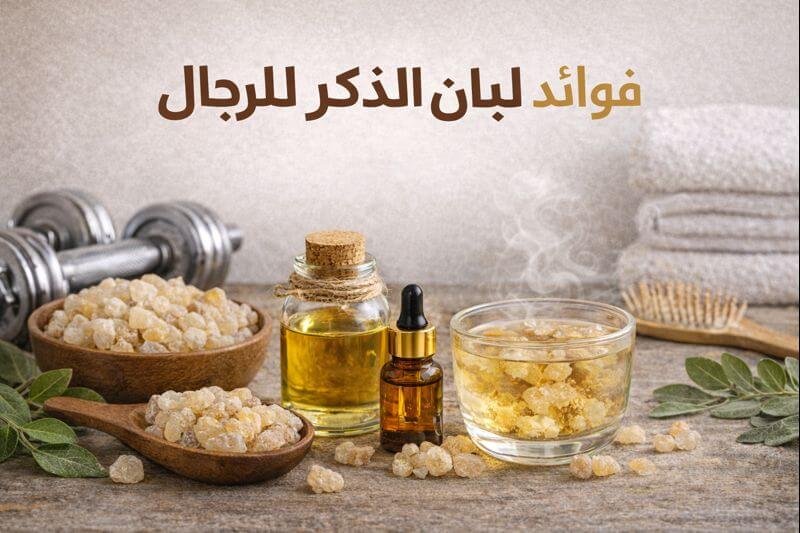 فوائد لبان الذكر للرجال وطريقة استخدامه الصحيحة